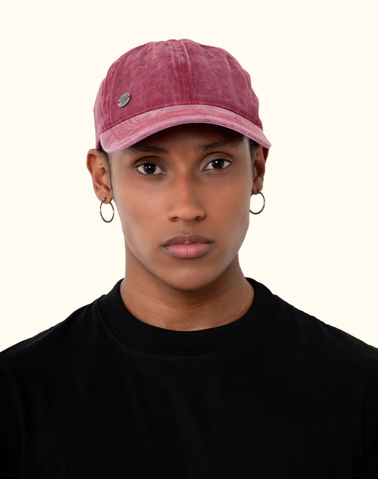 Crimson Vintage Cap